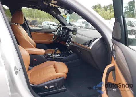 2021 BMW X3 xDrive30I z USA, uszkodzony, nr VIN 5UXTY5C06M9F81764